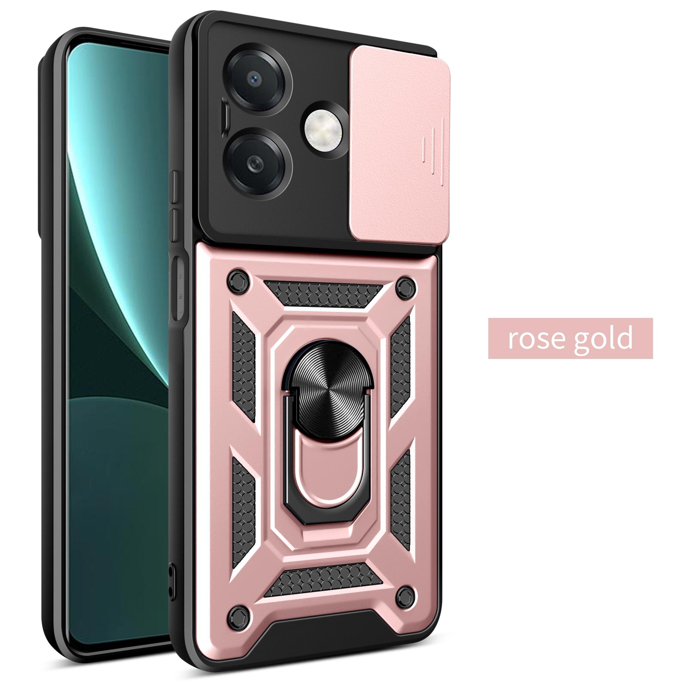 

Чехол-подставка Armor Case для OPPO A40 A40M A80 A60 5G A3 Pro 5G A3x Cover с защитным кольцом для объектива Magnetic Holder Coque Fundas OPPO A3 Pro 5G розового золота
