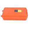 EDC Outdoor Survival Waterproof Equipment Sealed Box Dustproof Pressure Proof (Orange Big)