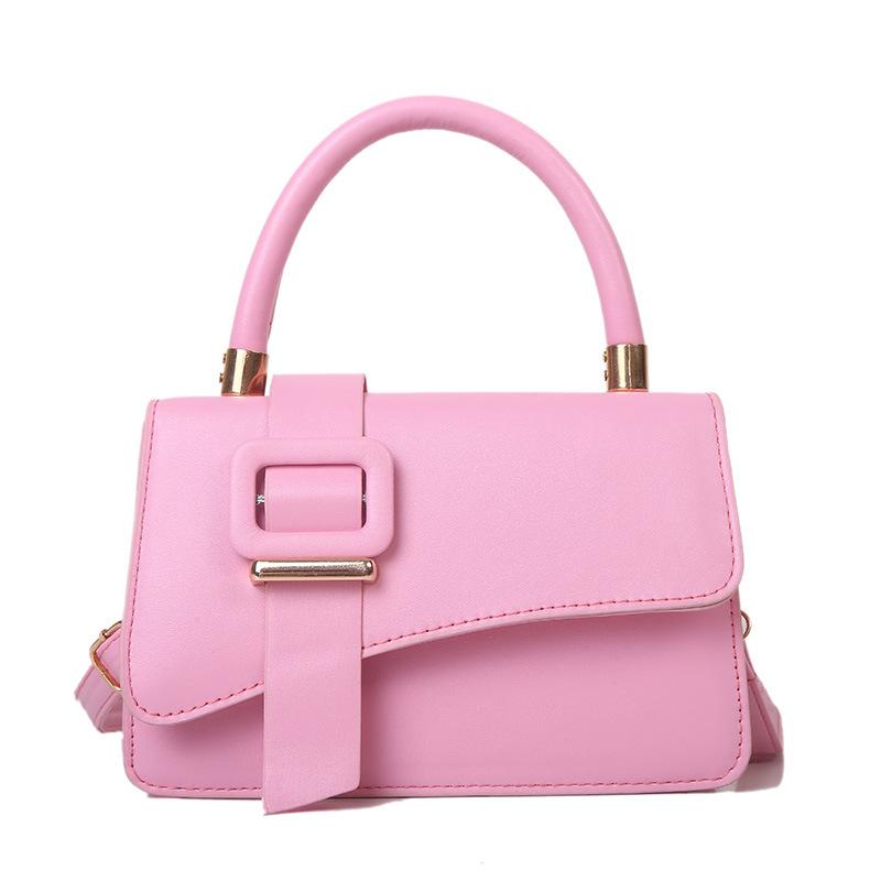 Minimalistische Handtasche für Damen, Neue vielseitige Handtasche 2025, Süßigkeitenfarbene stilvolle diagonale Umhängetaschen