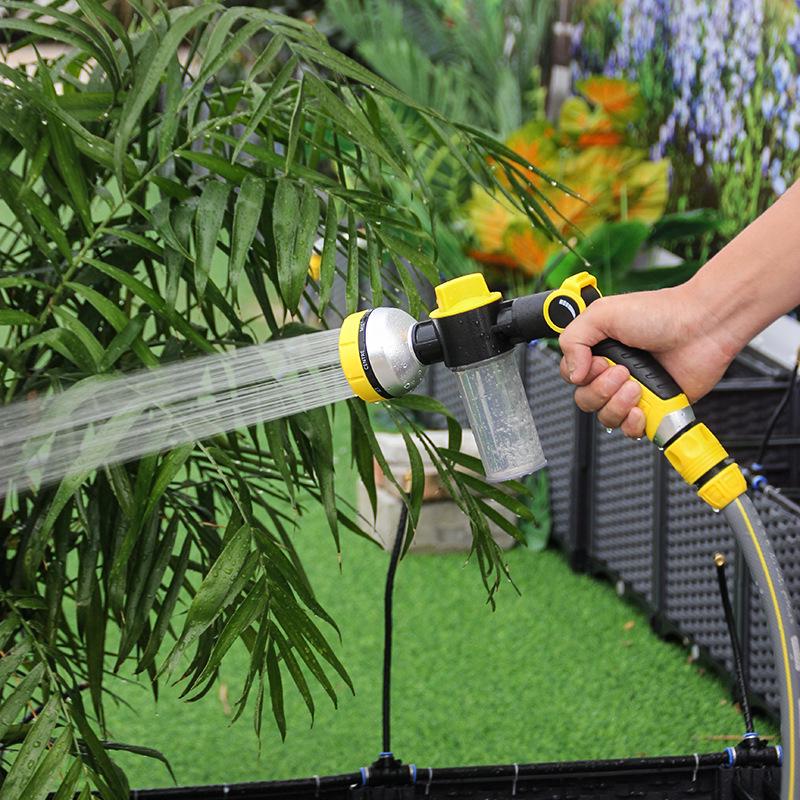Multi-functional Foam Hose: Garden Watering, Vegetable Sprinkler, Fertilizing, Car Wash Tool