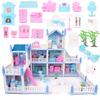 [PACZB][5] Large dollhouse Villa for children + furniture U894