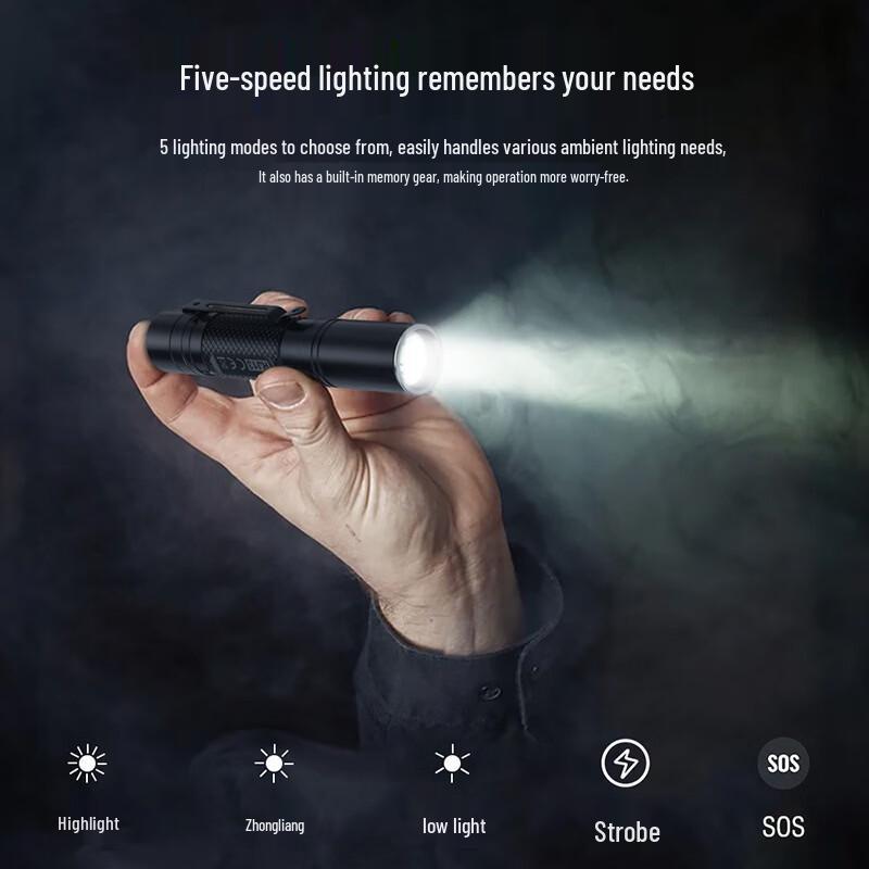 Oeny Mini Portable Emergency Flashlight
