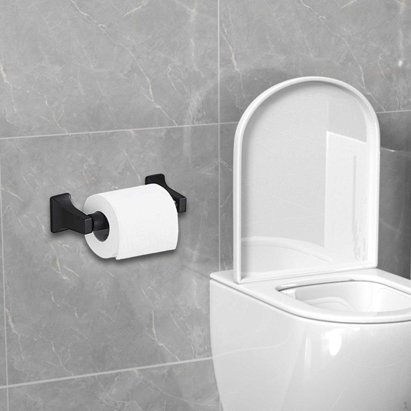 

Держатель для органайзера для ванной комнаты, простая установка, настенное крепление для модной стойки Toilet Paper Holder