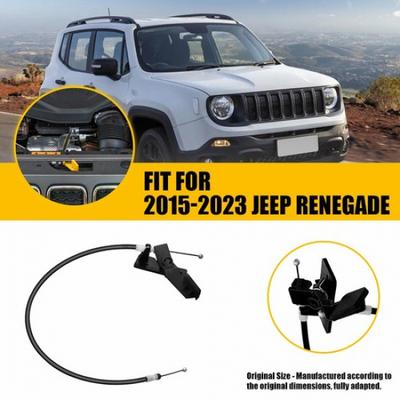 Fit 17 15 16 18 19 20 JEEP 21 23 RENEGADE 22 68247126AA HOOD LATCH RELEASE CABLE