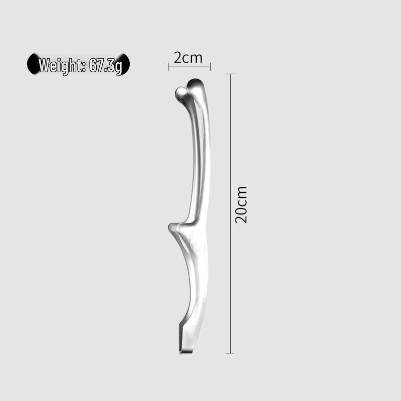 Golden Stainless Steel BBQ Food Tongs