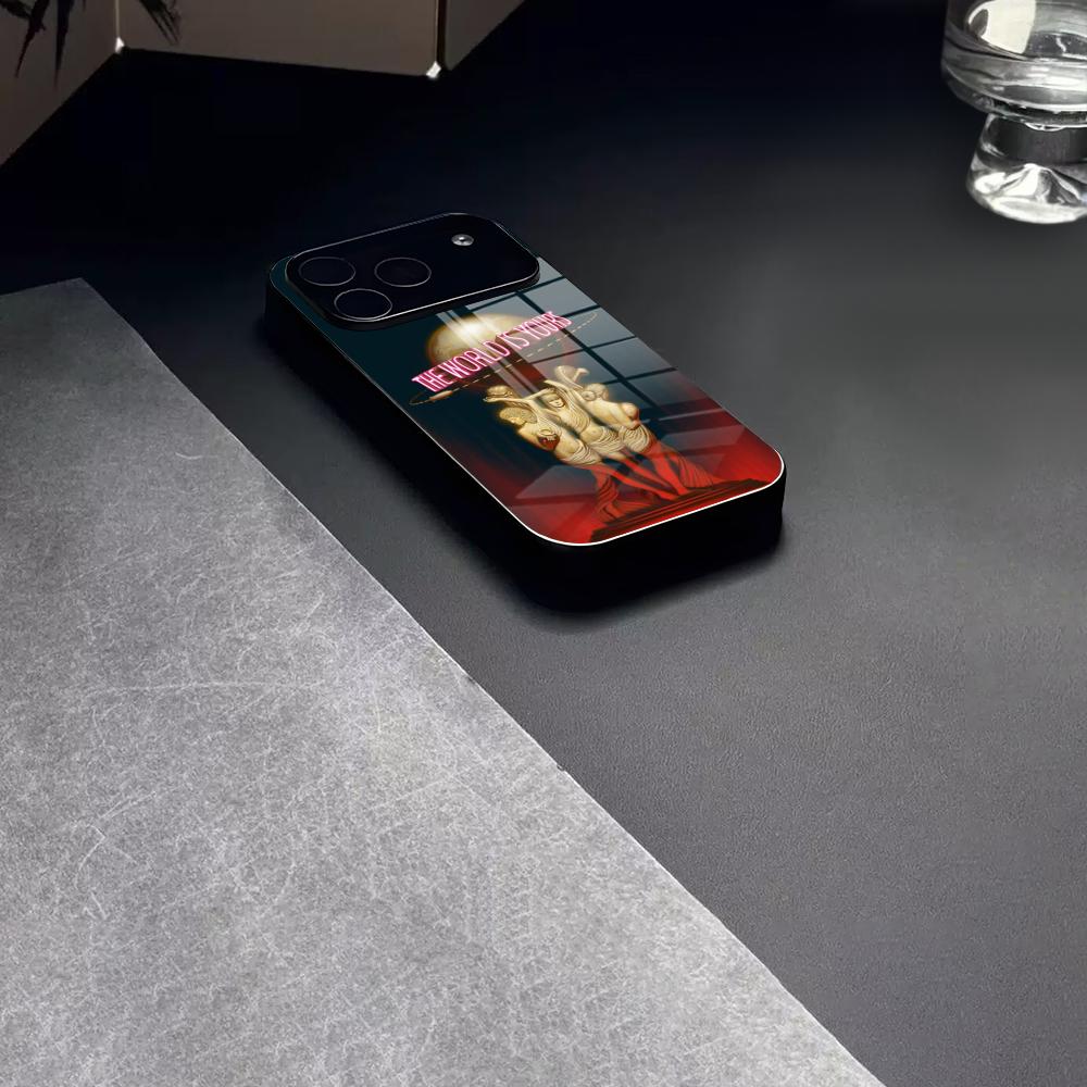 

Scarfaces The World Is Yours Phone Case Tempered Glass For IPhone 17 15 16 14 12 13 11 Pro XS Max Plus Mini Cover iPhone 11