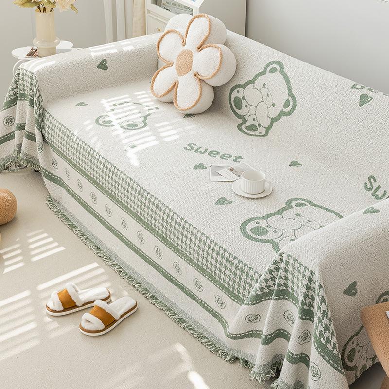 

Simple Style Plush All-Inclusive Sofa Towel Universal Blanket Universal Sofa Cover Cover Dust Cover Cover Cloth 90*180cm