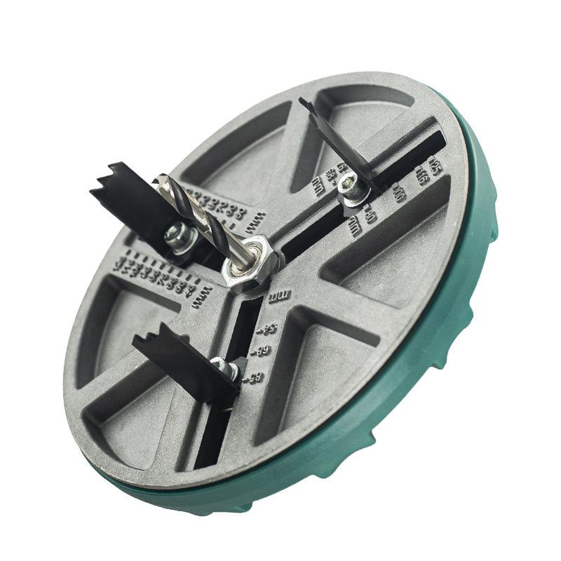 

1 шт. Регулируемый пробойник для отверстий, деревообрабатывающий, многофункциональный, регулируемый, для деревянных досок, гипсокартона, алюминиевых листов