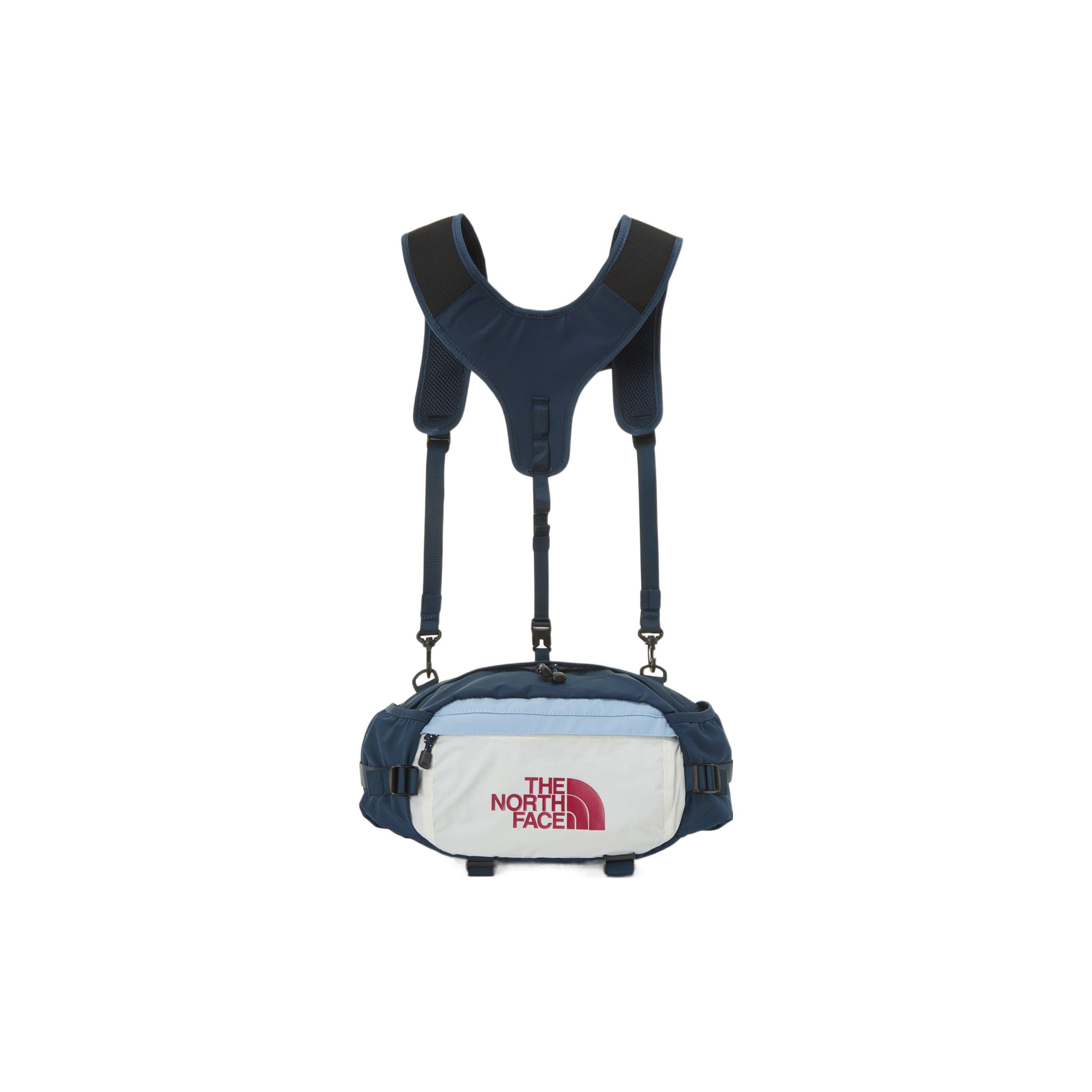 

The North Face 8L Sports Casual Zipper Waist Bag Outdoor Bag Unisex Waist Bag Blue NN2HP00B Blue
