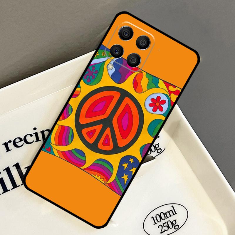 

Hippy Hippie Psychedelic Art Peace Case For Samsung Galaxy M21 M31 M14 M34 M54 M33 M16 M36 M56 M53 M13 M12 M32 M52 M15 M55 M35 Samsung M14