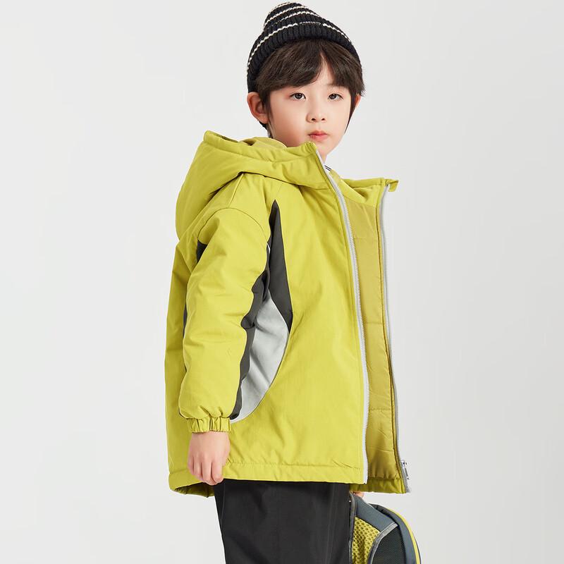 Dodocasa Boys  Winter Water-Repellent Color-Block Padded Outdoor Jacket 110
