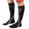 Compression Cycling Socks Knee High Breathable Elastic Sports Socks for Running Hiking Athletic Activities Support and Comfort