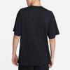 Nike Solo Swoosh Print Logo Crew Neck Short Sleeve T-Shirt Men Tops Black CV0559-010