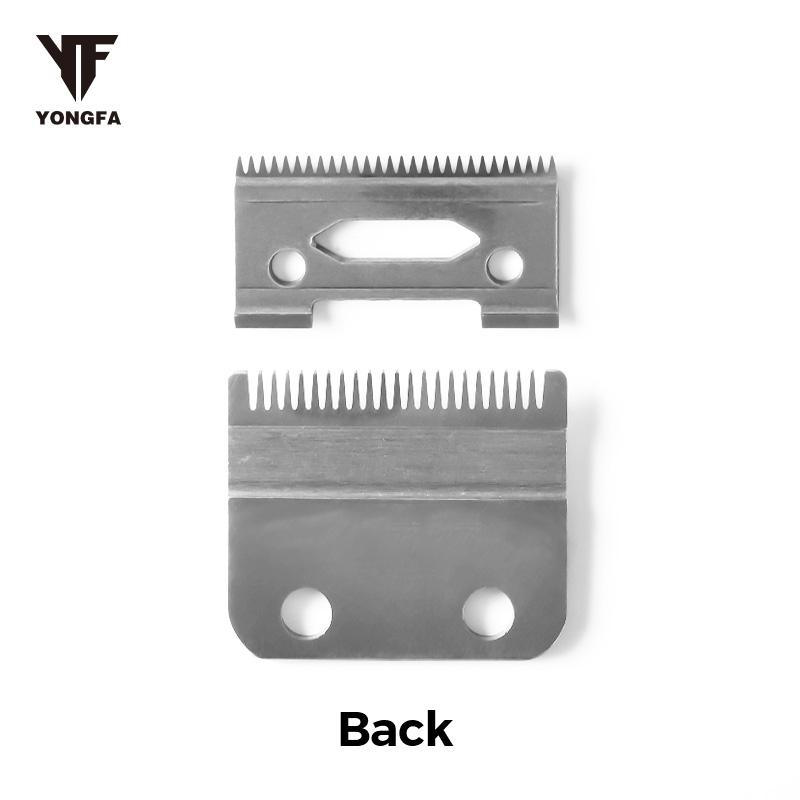 Professional 2-Hole Clipper Blade Replacement High Carbon Steel Hair Clipper Blade Barber Blades