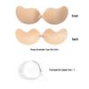 Breathable Thin Mango Cup Invisible Breast Stickers for Small Chest