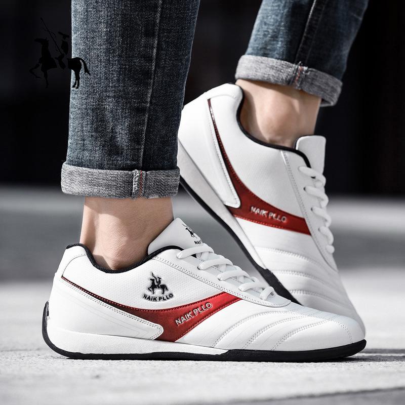 2025 Herren Casual PU Lederschuhe Sport Sneaker Dämpfung Leichtgewicht Casual Gym Sporttrainer Jogging Tennisschuhe