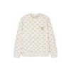 MLB T MONOGRAM SS24 Sweatshirt Unisex Cream 3AMTM0141-50CRS