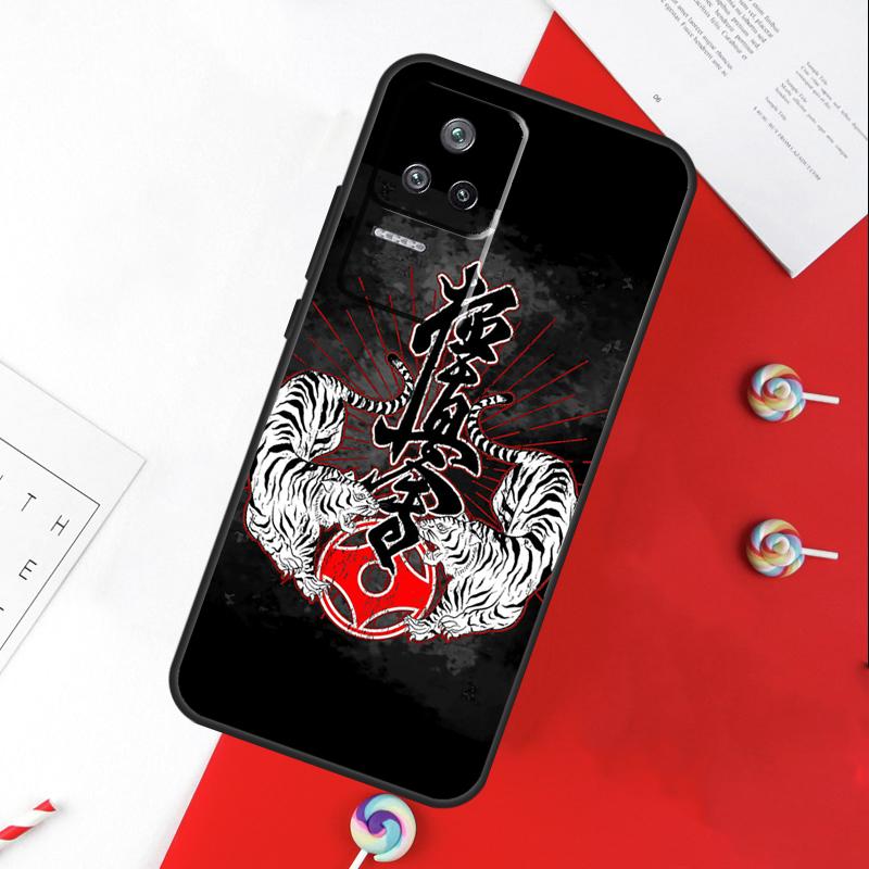 Oyama Kyokushin Karate Cover For Xiaomi 14 Ultra 15 13 11T 12T 13T 14T Pro POCO X7 Pro X3 X5 X6 M6 F5 F6 Pro Case