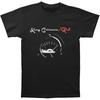 Men's King Crimson Red (Gauge) T-shirt Black