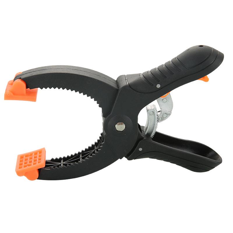 Adjustable Ratchet Woodworking G Clamp: Universal Clip Tool for Wood Board Fixing and Quick Pressure Tightening