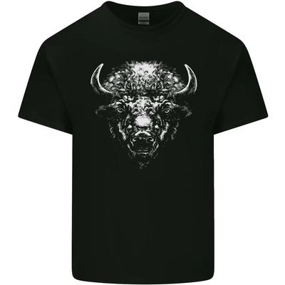 A Buffalo Head Kids T-Shirt Childrens