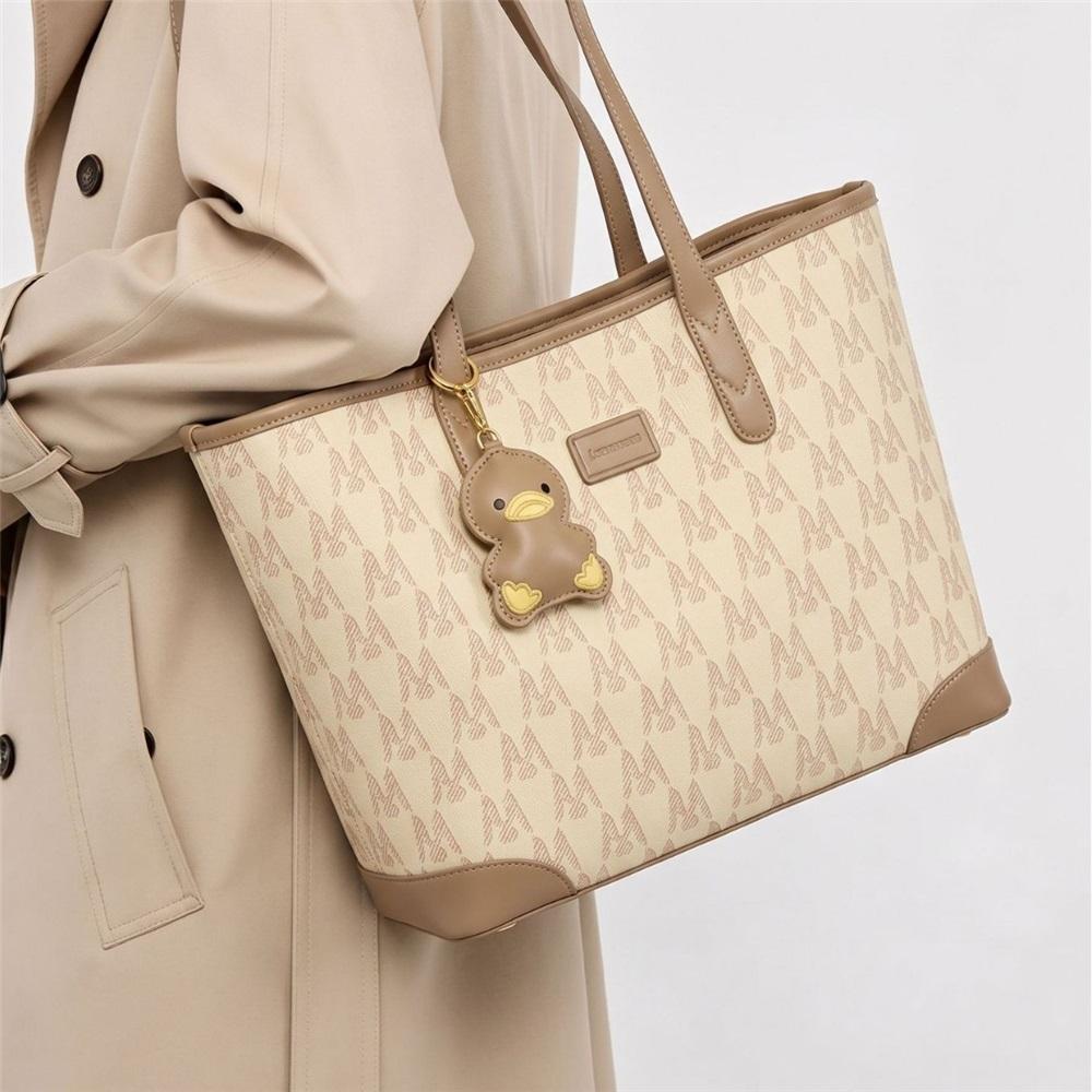 Tote Bag, High-end Bag, Women's Fashion Printed Shoulder Bag, Large Capacity, Versatile Commuter Bag