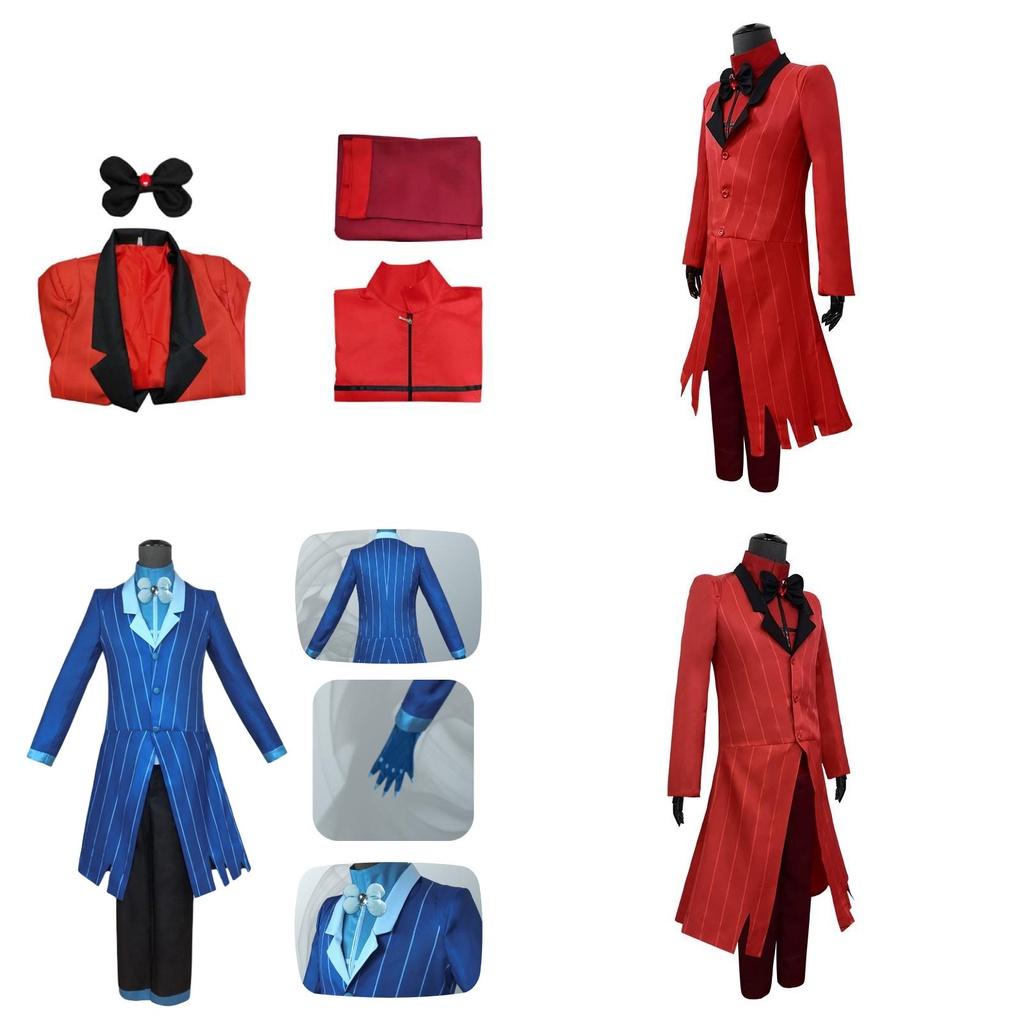 Cos Hell Hotel Cosplay Costume For Women Halloween Blitzo Performance Outfit