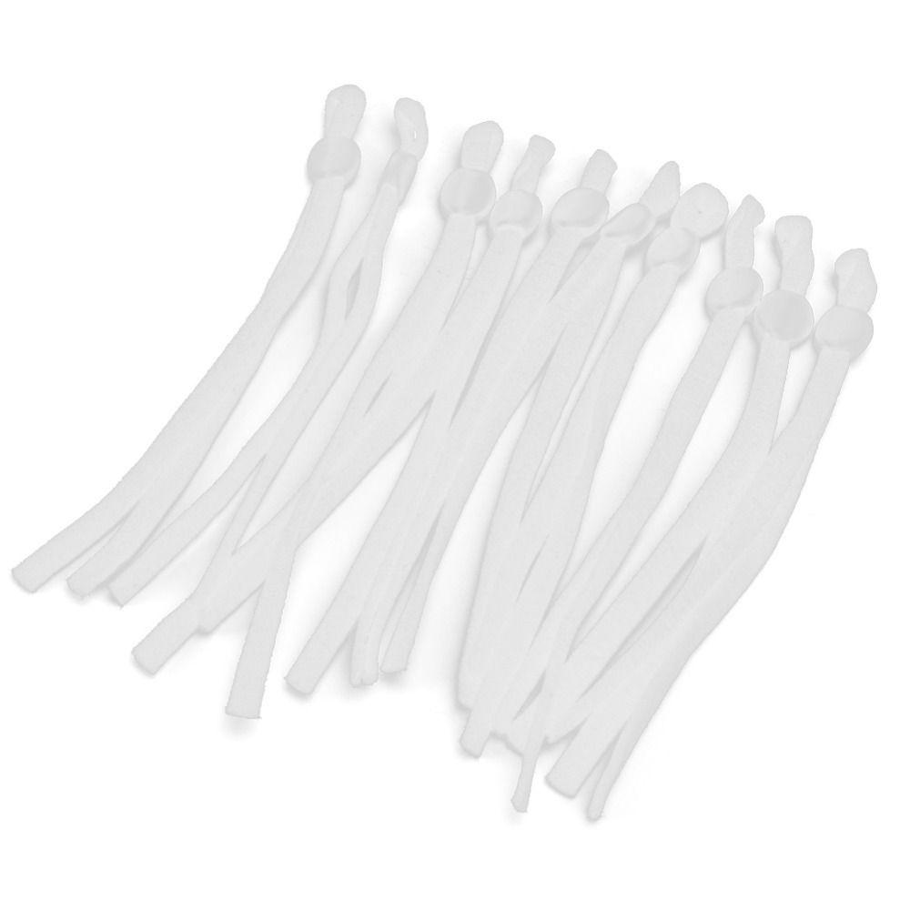 200pcs Adjustable Elastic Bands Stretchy Earloop Cord Comfortable Elastic Cord DIY Handmade