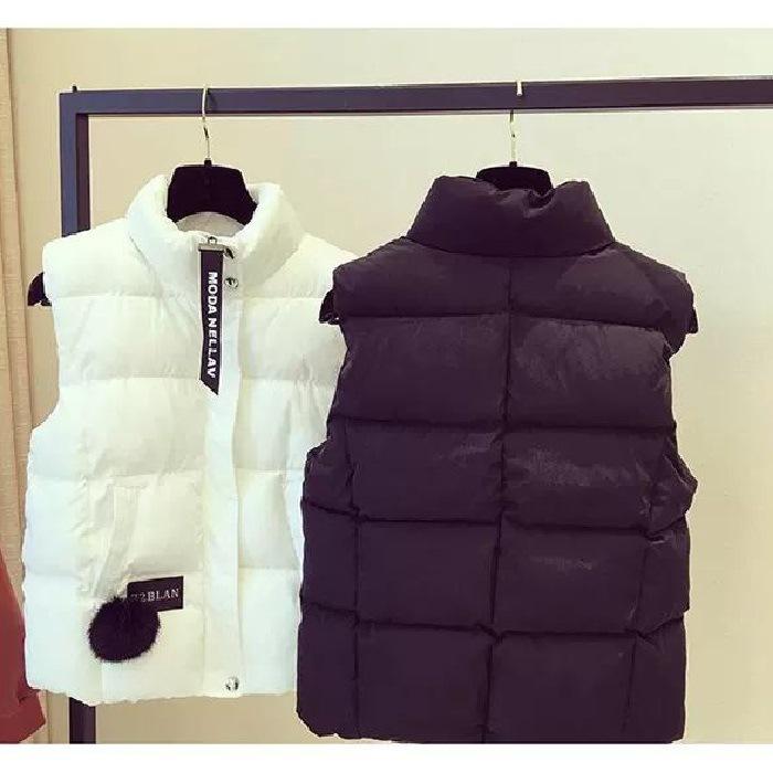 Damska bluza bez rękawów dwuczęściowa w dużych rozmiarach - Kolekcja Jesień/Zima 2025