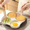 Non-stick Egg Pancake Pan Rapid Heating Fried Egg Pan Cookware Four-hole Frying Pan  Kitchen