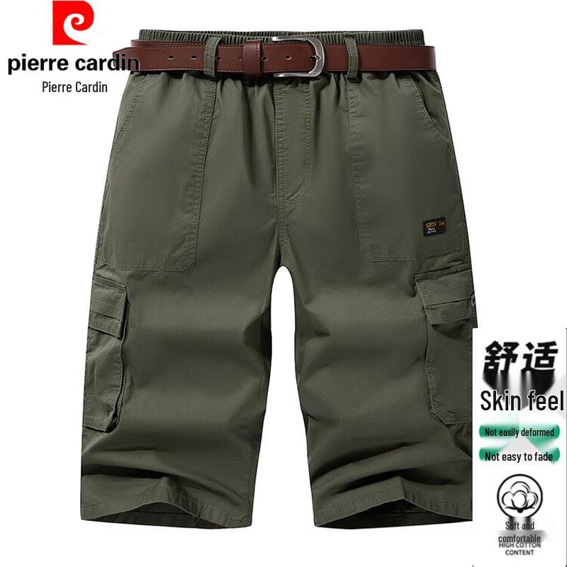 Pierre Cardin Men s Summer Cotton Cargo Capri Pants 3XL