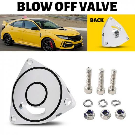 

For Honda Off 2015- Civic Blow Vortex Plate Spacer Valve BOV Silver Adapter
