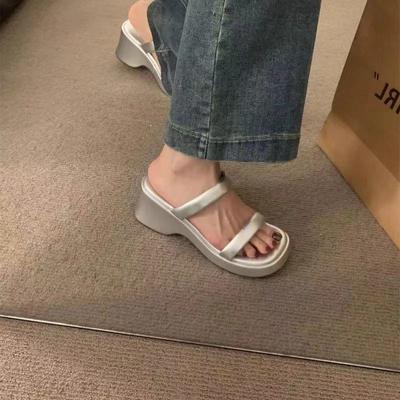 Women Shoes 2024 Brand Pumps Women Slippers Fashion Solid Color Daily Slippers Ladies Hot Seller Slippers Women Zapatos