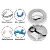 New Retainer Box Denture Storage Case Orthodontic Fake Teeth Mouth Guard Container Plastic Box Oral Hygiene Supplies Organizer