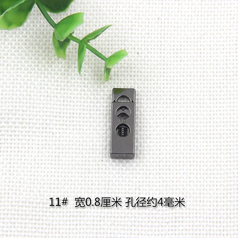 Clothing Metal Spring Buckle Buckle Rope Buckle Alloy Pig Nose Buckle Down Jacket Bell Rope Buckle Elastic Buckle