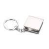 Double Scale Tape Measure Keychain Mini Size Keyring Pull Ruler  Hand Gauging