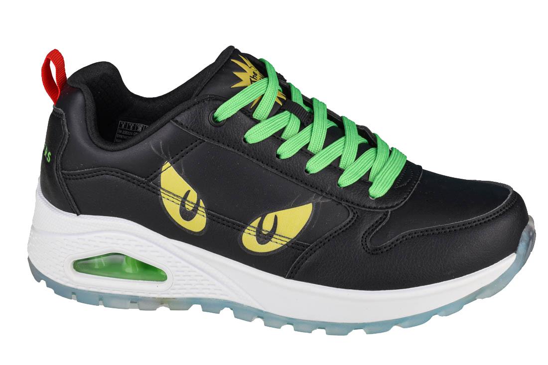 Skechers Uno Rugged-You're A Mean One, Baskets noires pour femmes 36 noir