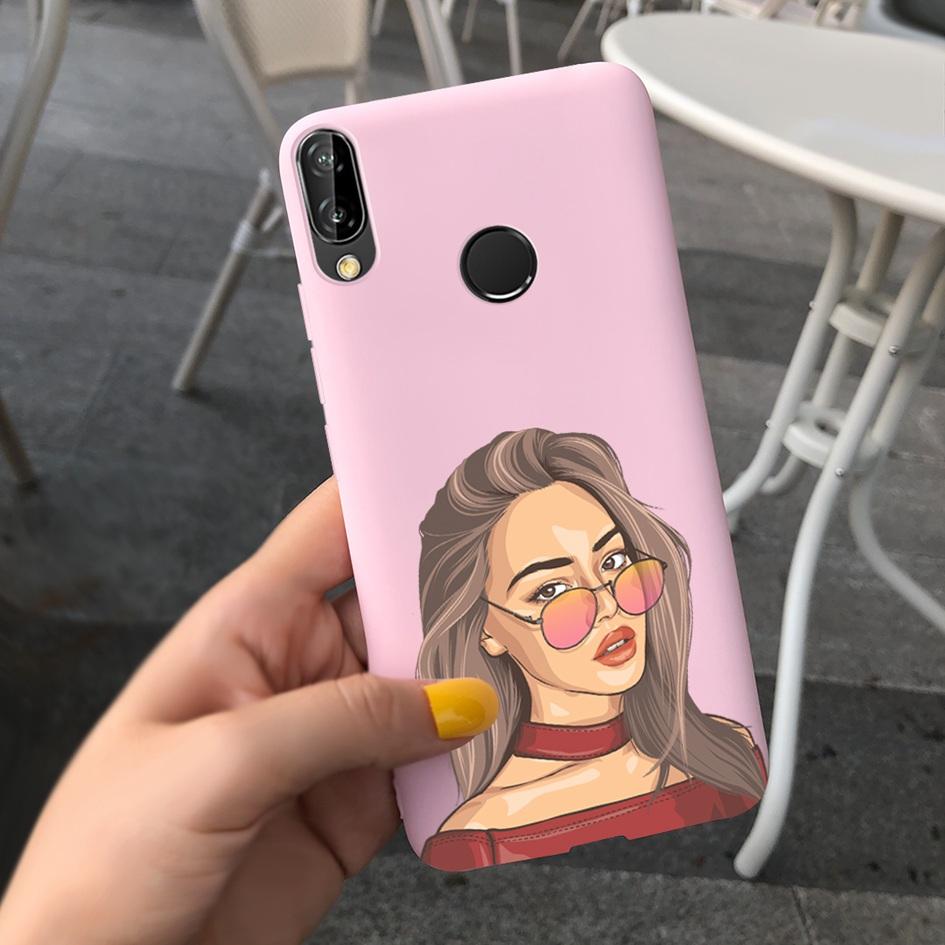 For Huawei P20 Lite Case Phone Cover Cute Love Heart TPU Protective Bumper Shell For Huawei P20 Lite ANE-LX2 Nova 3E Soft Fundas