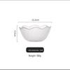 RuHan Minimalist Luxury Floral Glass Bowl