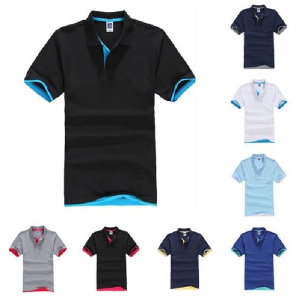 Casual Cotton Short Sleeve T Shirt For Men With V Neck And Slim Fit For Summer Wear
