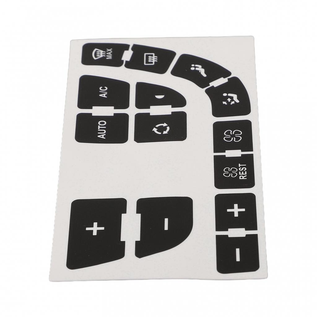 Set Of Stickers To-Repair The Clima Buttons For C4 For Grand For Picasso New