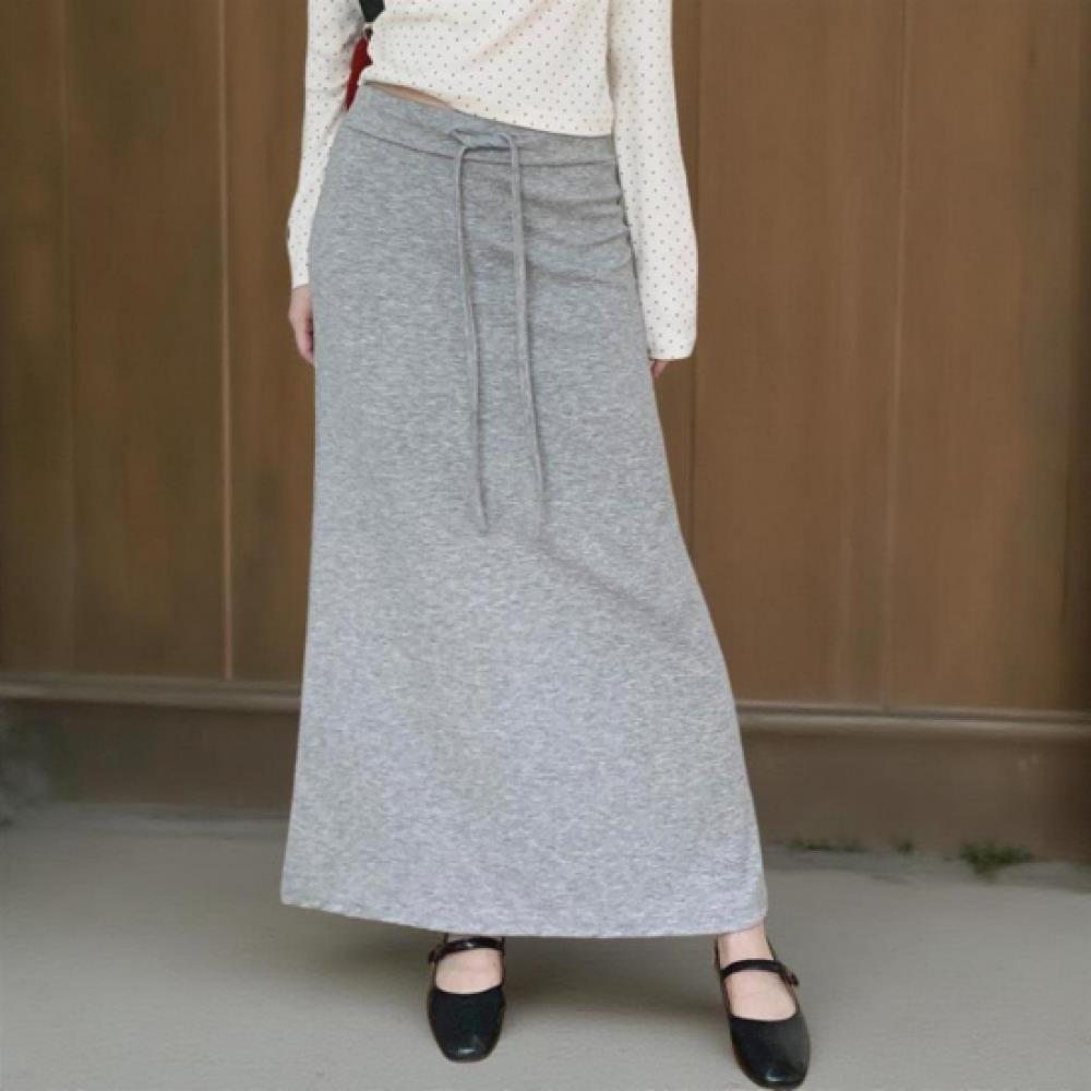 New ArrivalS Open Run Women S Simple Span Solid Color Long Skirt