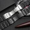 Watch Accessories Strap Replacement for Casio GW-A1100 G-1400 GW-4000 GA-1000 Wrist Band Plastic Steel Safety Buckle Bracelet