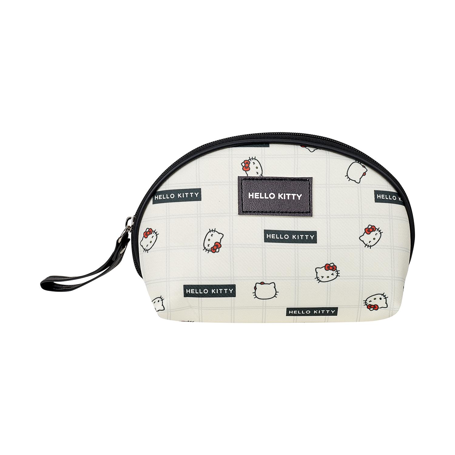 

Новая холщовая косметичка Sanrio Hello Kitty, обычная женская, черная 810-1676-3 21*8*13CM