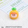 3D Fruit Doll Cartoon Charms for Hair Clips & Shoe Accessories