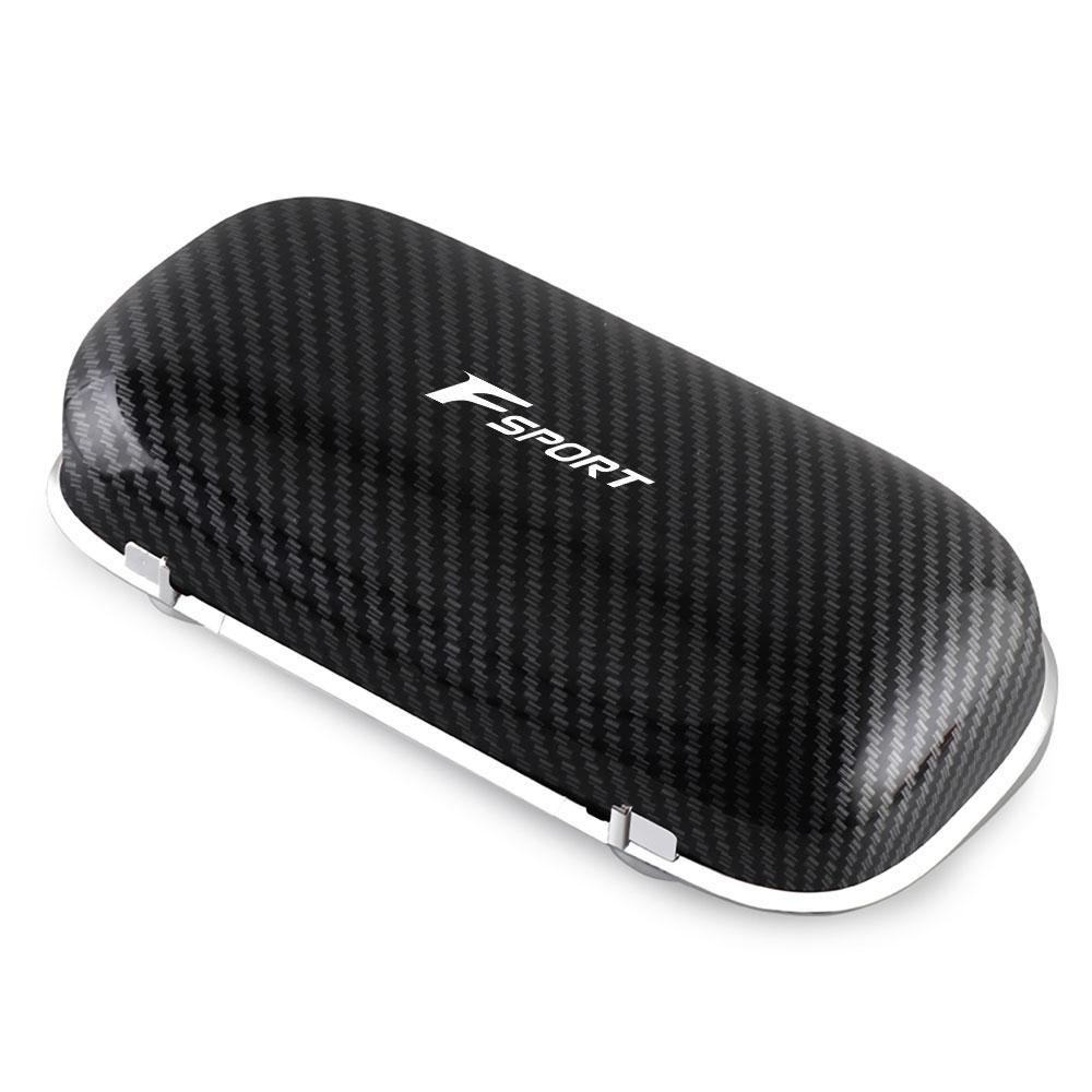 ABS Car Eyeglass Storage Box Visor Sunglasses Bank Card Ticket Clip For Lexus CT200h NX300h RX300 RX330 EX300h F Sport IS RX NX