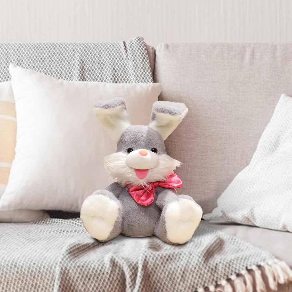 Bunny Plush Toy with Electronic Features, for Kids' And Education