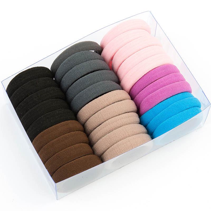 Hoch elastische Haargummis für Damen: Langlebige Haargummis für einfache Pferdeschwänze und elegante Frisuren.