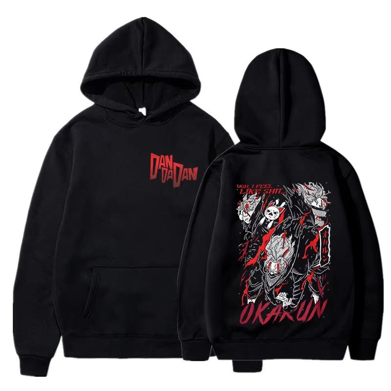 2026 Heißer Verkauf Anime DANDADAN Hoodies Herren Damen Harajuku Hip Hop Gothic Übergroßes Sweatshirt Trendige Streetwear für den täglichen Look