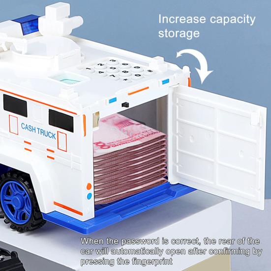 Skarbonka Samochód Zarządzanie Finansami Stylowy Plastikowy Hummer Policyjny Bank na Pieniądze